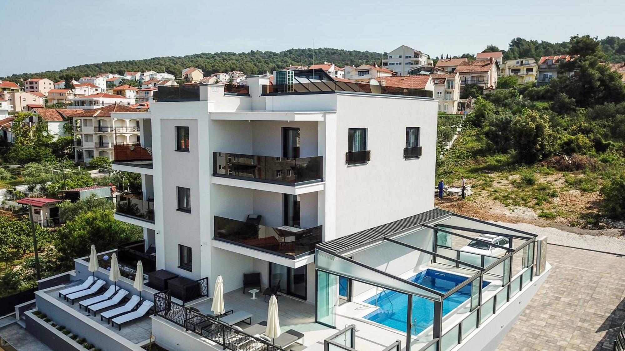 Villa 23 B Heated Pool Trogir Exterior photo